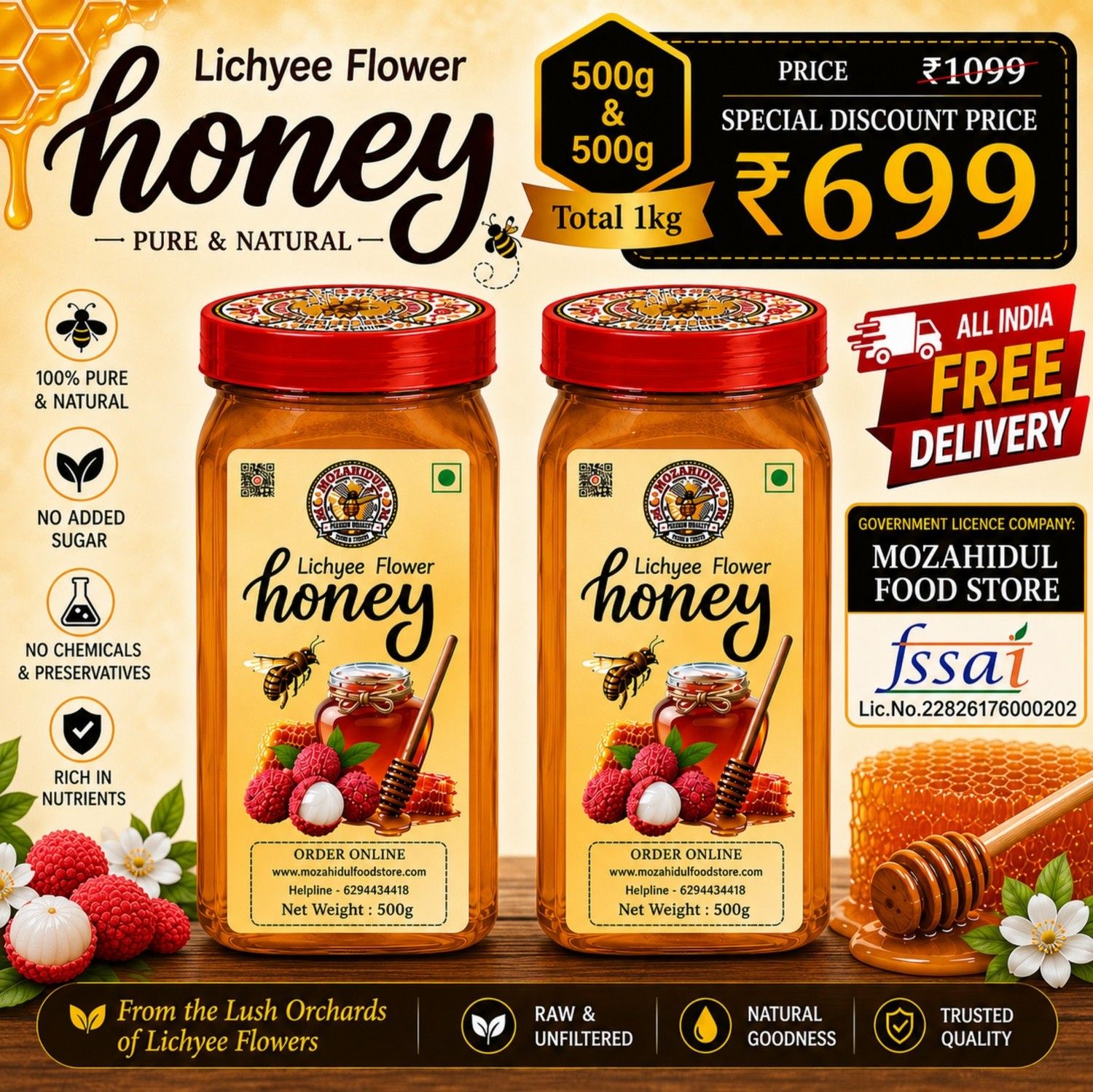 Lichyee Honey 1Kg